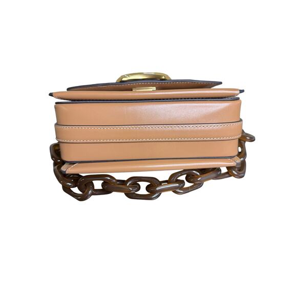 3.1 Phillip Lim NWT Camel ID Shoulder Bag with Resin Chain - Picture 4 of 16